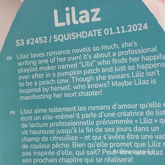LILAZ 🍑🐮 Peach Colored Peach Cow with Peach Original Squishmallow ☆ NWT ☆ - Picture 4 of 8
